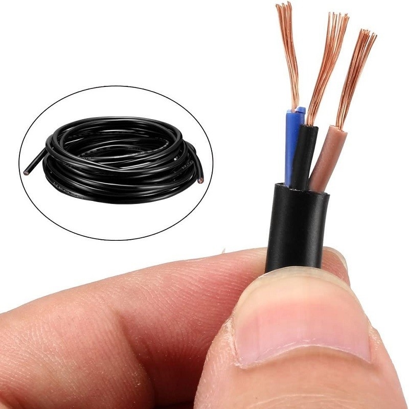 سیم مس عایق شده PVC برای روشنایی ولتاژ پایین LED و خودرو
