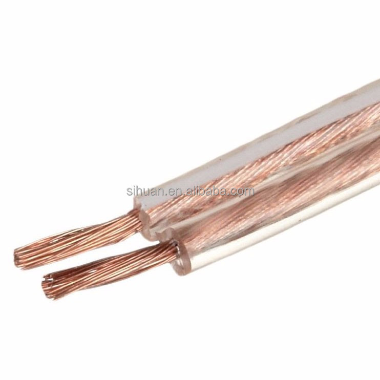 سیم بلندگویی تخت 18 AWG کابل تخت با کانکتور RCA نوع گواهینامه CE