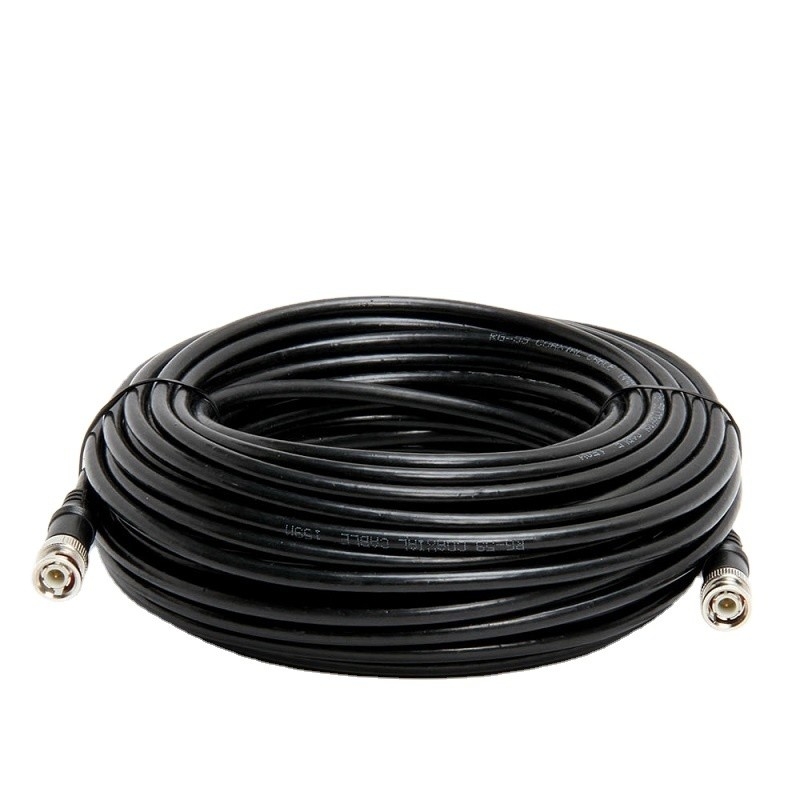 1 راننده RG59U BNC به RCA آداپتور سیم کواکسیال برای نظارت دوربین مدار بسته
