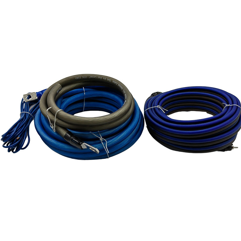 5.2m PVC Jacket High End 1/0 4 8 AWG Gauge Car Amplifier Wiring Kit برای سیستم های صوتی خودرو