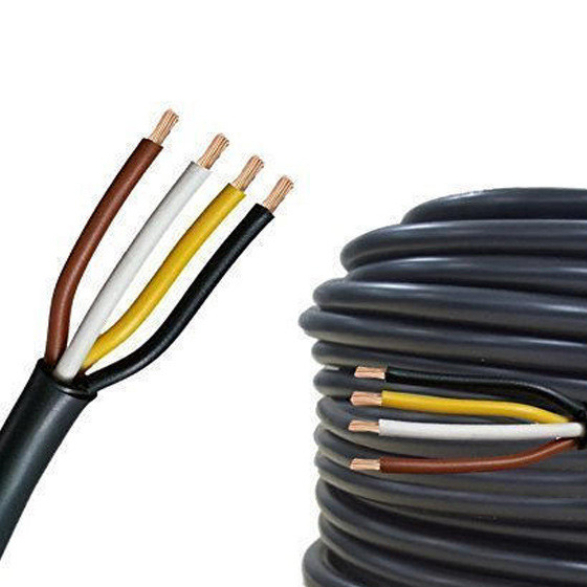 2-60 عدد هسته کابل سیم برق عایق شده با مواد عایق PVC